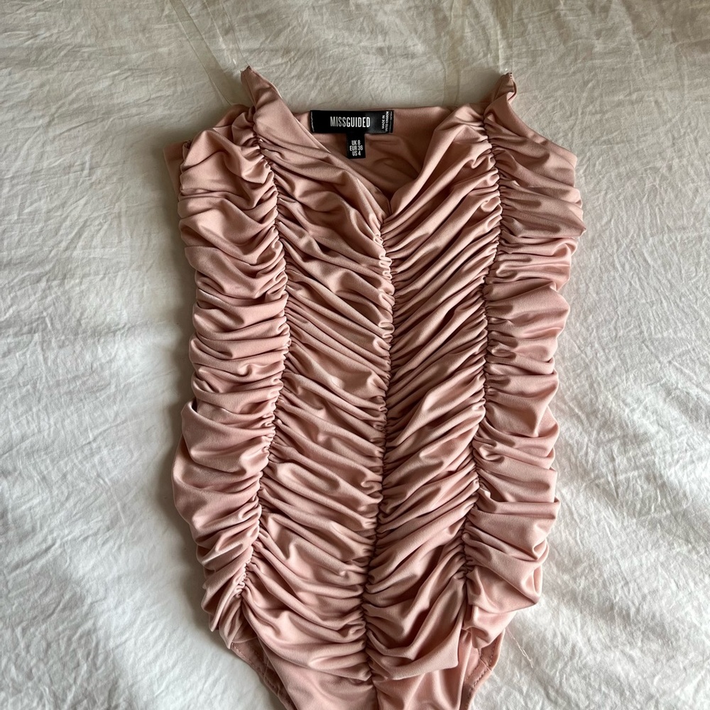 Ruffled bodysuit